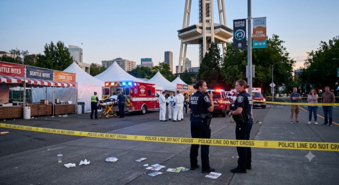 Seattle shootign incident 3 died and 4 injured