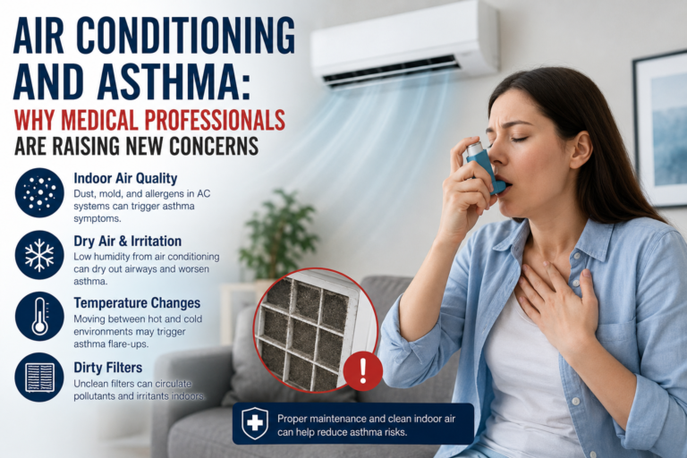 US Air conditioning and asthma problems rise -news