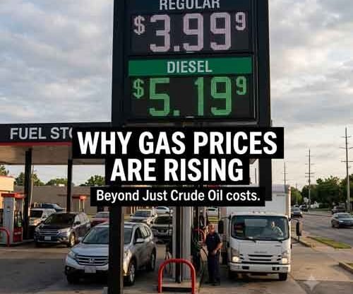 Gas prices Diesel at $ USA latest news
