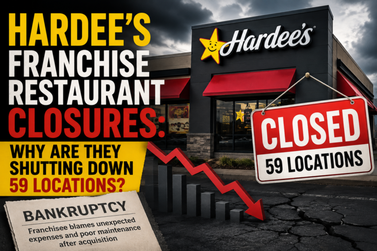 Hardee’s Franchise Restaurant Closures: Why are they shutting down 59 locations?