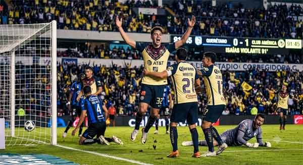 Querétaro vs. Club América: Isaías Violante Scores Late Winner as América Opens Apertura 2026 With Victory