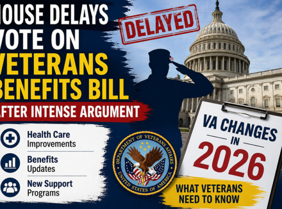 USA veteran benefits bill 2026 latest news