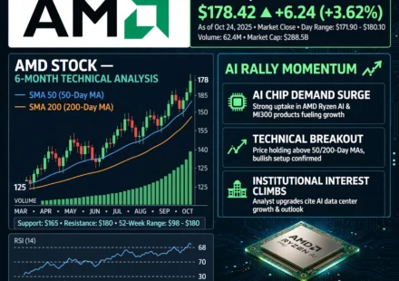 AMD Stock Analysis: Technical Signals Point to $300 Retracement by 2027