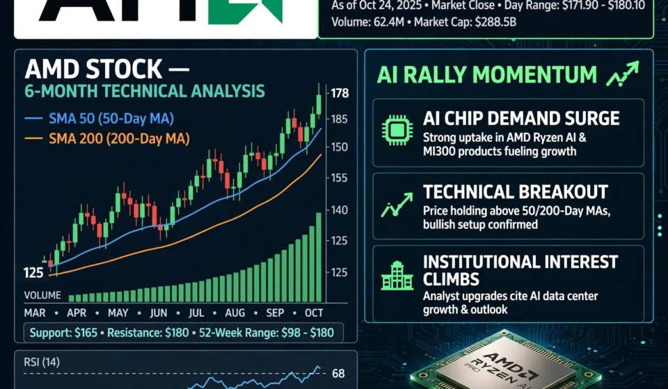 AMD Stock Analysis: Technical Signals Point to $300 Retracement by 2027