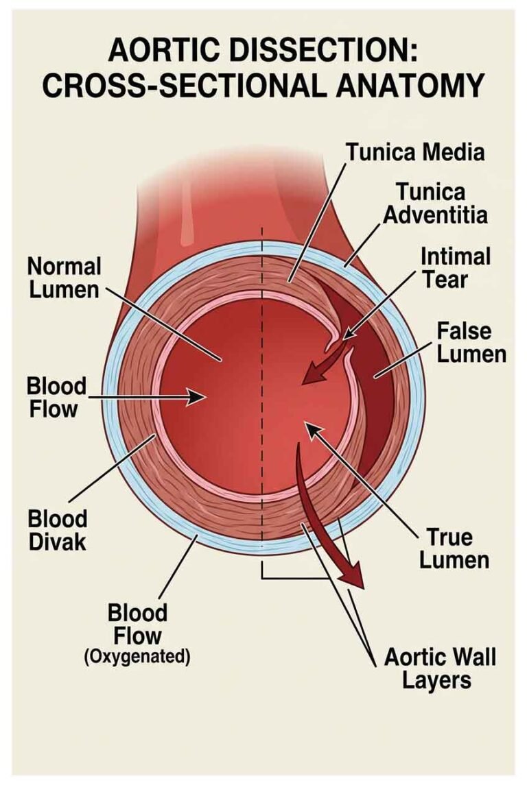 Aortic Dissection meaning, causes, symptoms, care, cure and latest health updates USA