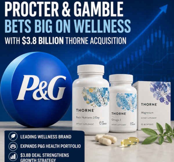 Procter & Gamble Bets Big on Wellness with $3.8 Billion Thorne Acquisition