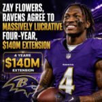 Zay Flowers, Ravens Agree