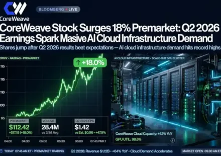 Coreweave stock news USA today how it surge