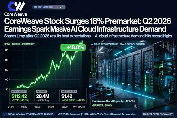 Coreweave stock news USA today how it surge