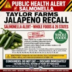 taylor farm recall
