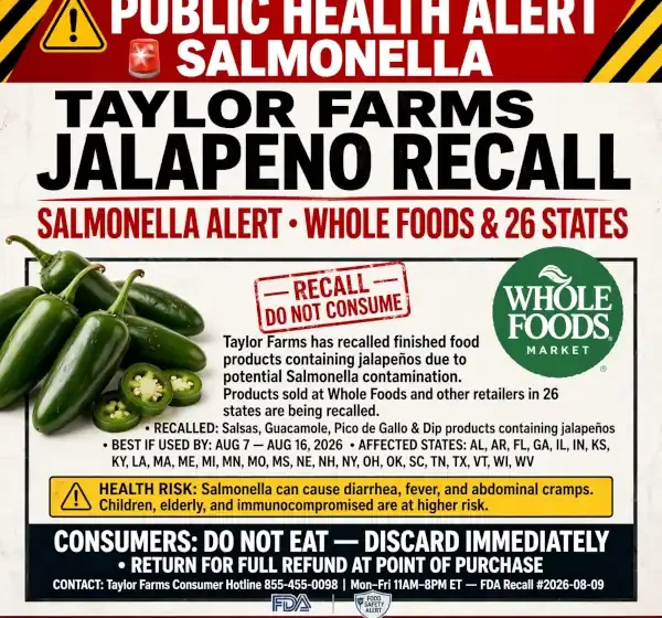taylor farm recall