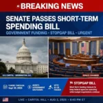 senate spending bill breaking news