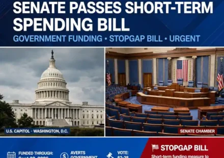 senate spending bill breaking news