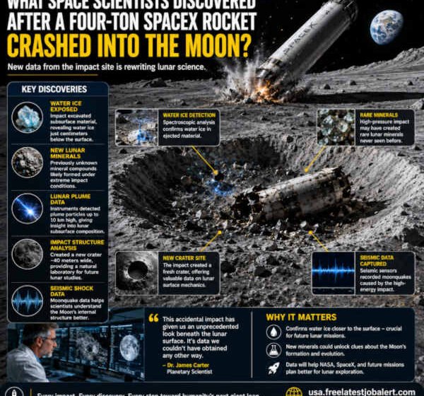 Scientist idea after Spacex rocket crash in the MOon